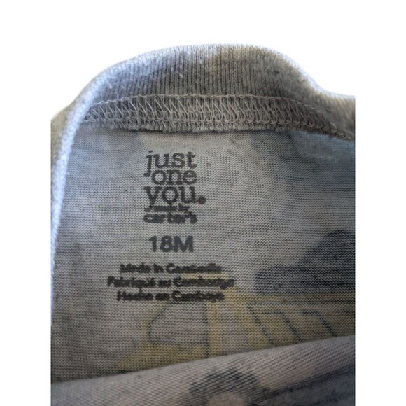 Carters Pajama Sets (4pcs):Exavator PJs, Grey Astronaut Pjs 18 Month - Picture 2 of 2